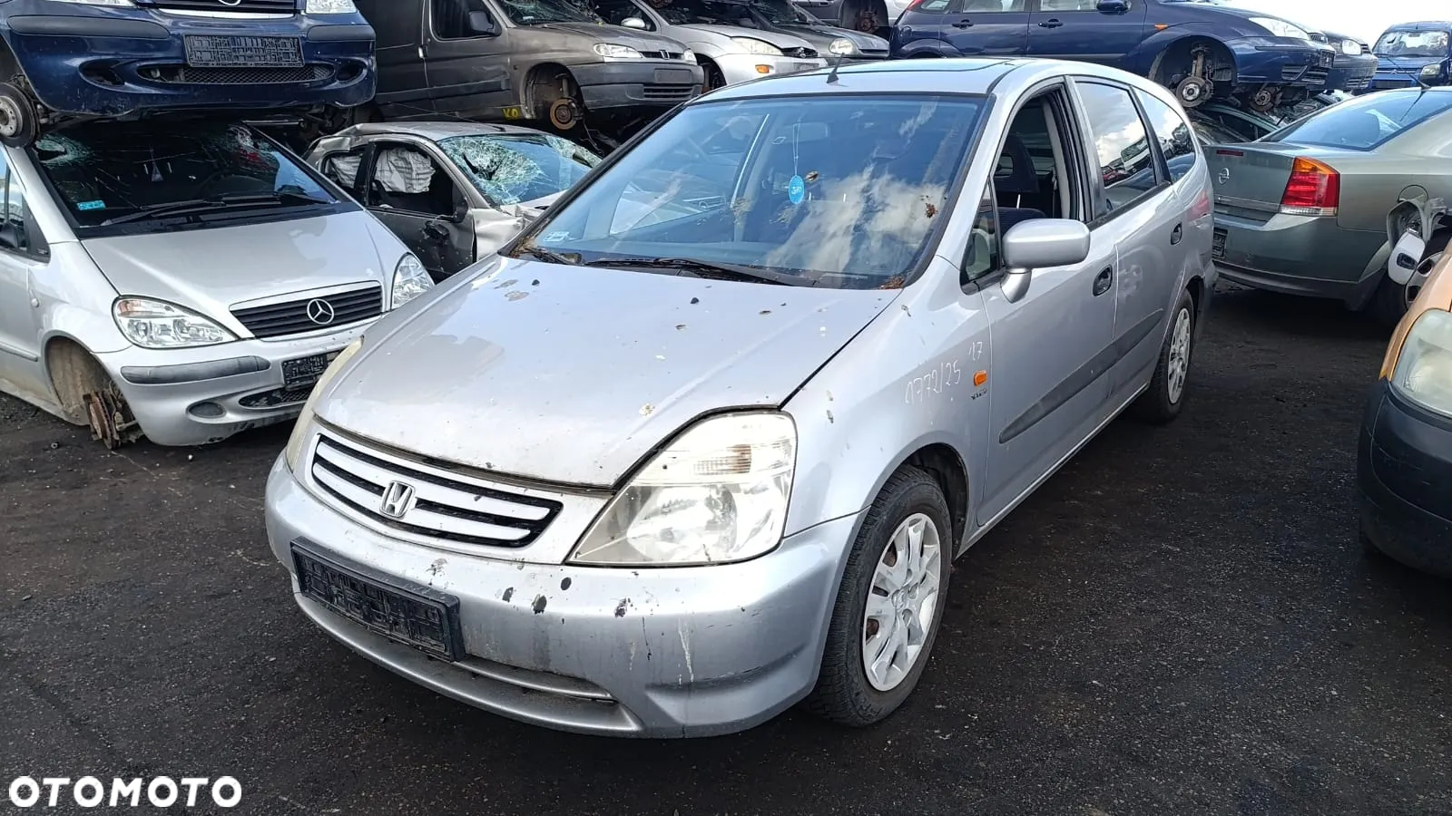 34988 honda stream honda fr-v kompletny silnik 1.7 D17A2 VTEC - 2
