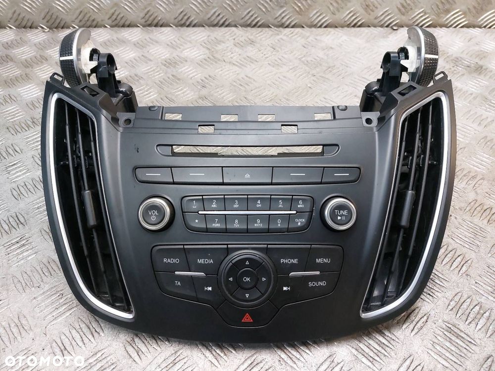 OSŁONA RAMKA RADIA FORD C-MAX MK2 LIFT F1ET18K811BD F1CB-18835-BDW - 1