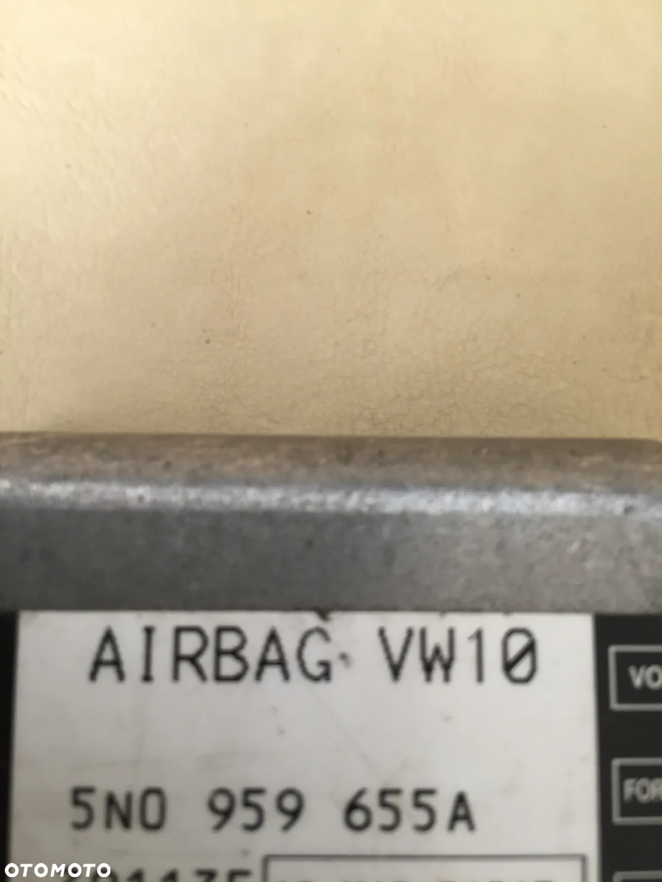 MODUŁ SENSOR AIRBAG VW SEAT AUDI SKODA 5N0959655A - 5