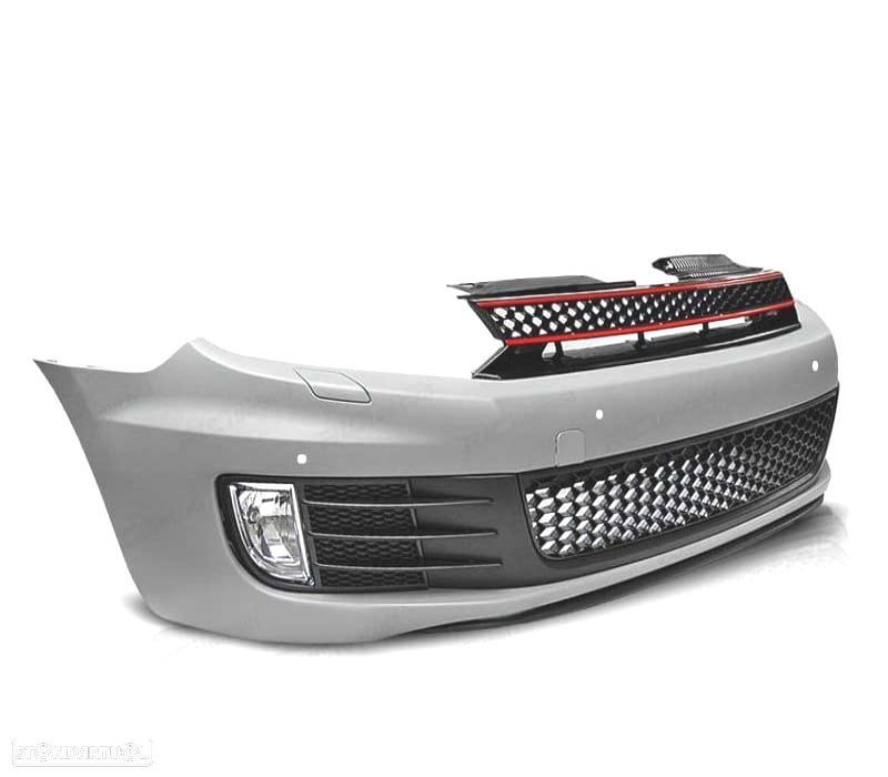 PARA-CHOQUES FRONTAL VOLKSWAGEN VW GOLF 6 HATCHBACK LOOK GTI PDC - 2