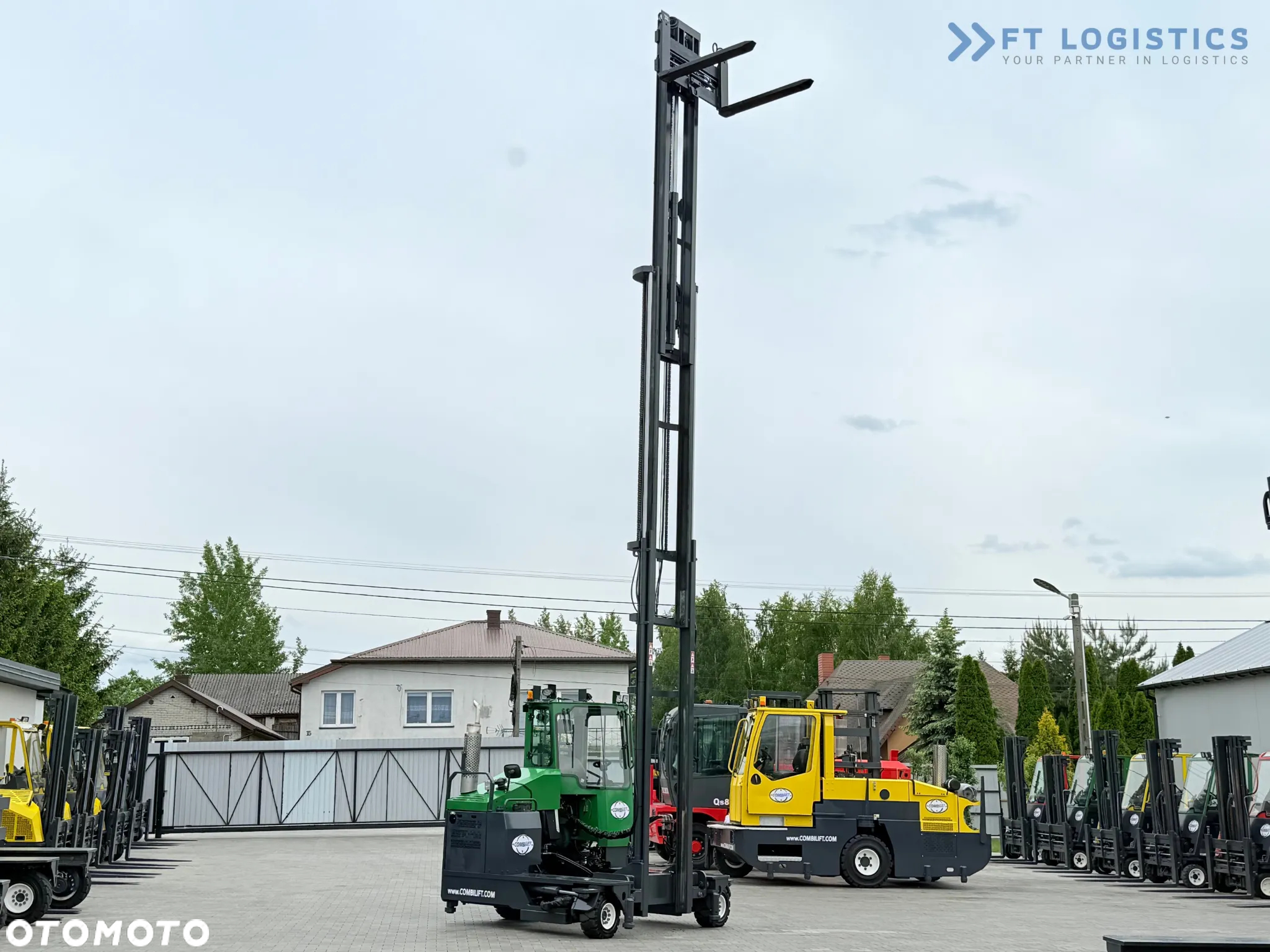 Combilift C4000 / TRIPLEX / 9300MM /  DUŻY WYBÓR WÓZKÓW CZTEROKIERUNKOWYCH / WOLNY SKOK / POZYCJONER / GAZ / KABINA / JAK NOWY - 39