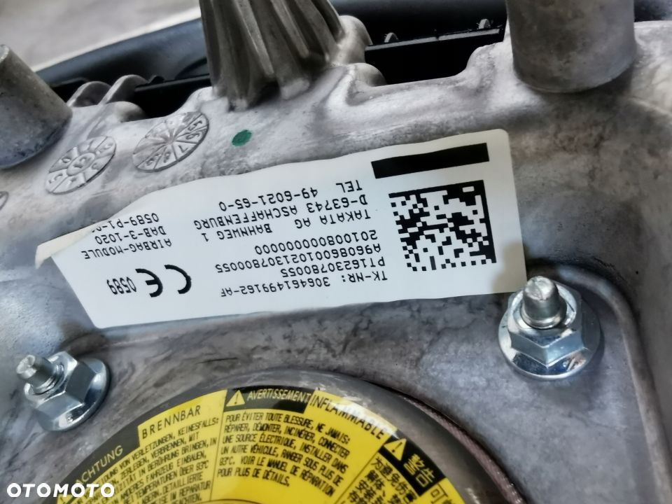 KIEROWNICA AIR BAG MERCEDES ACTROS MP4 - 4