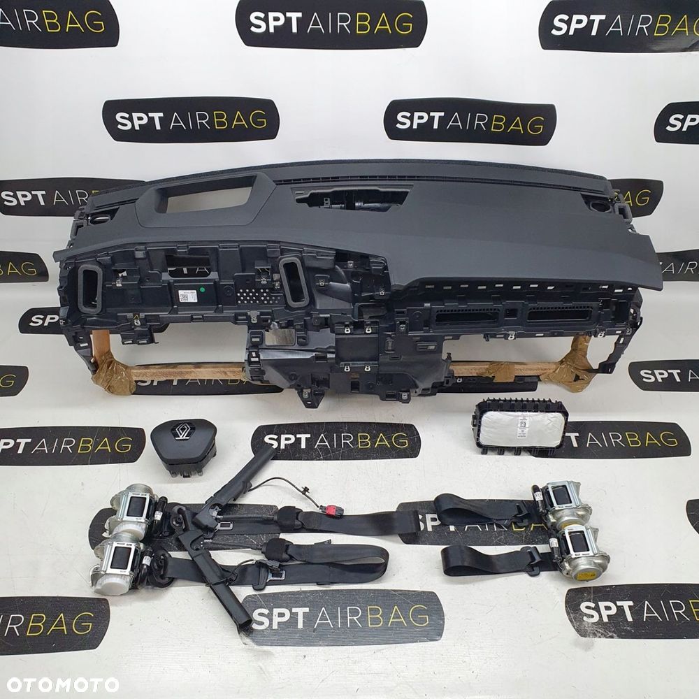 RENAULT AUSTRAL DESKA ROZDZIELCZA HEAD UP KONSOLA KOKPIT PULPIT PODUSZKI AIRBAG AIR BAG PASY KIT SET - 1