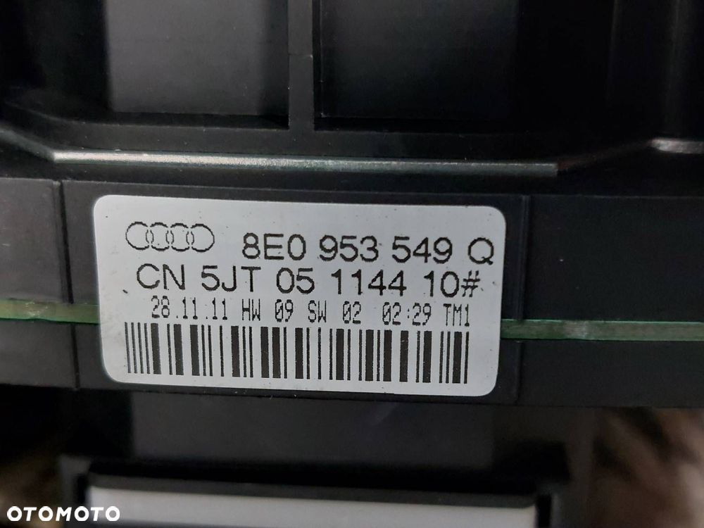 ZESTAW AIRBAG KOKPIT DESKA MODUŁ PODUSZKI PASY SEAT EXEO I 3R0880201C - 12