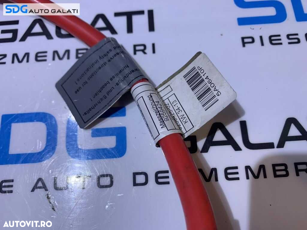 Borna Plus Baterie Acumulator cu Capsa Pirotehnica BMW Seria 3 F30 F31 2011 - 2019 Cod 922775204 9259425 925942502 9259424 - 3