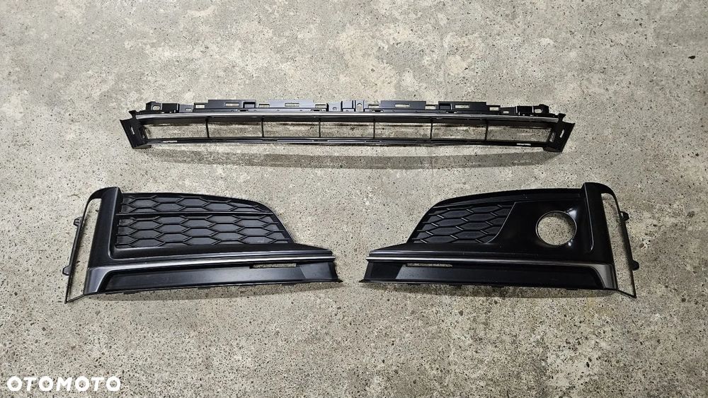 AUDI A5 2016-KRATKI W ZDERZAK S-LINE P+L+ŚR 8W6807681F 8W6807682F 8W6807683A - 1