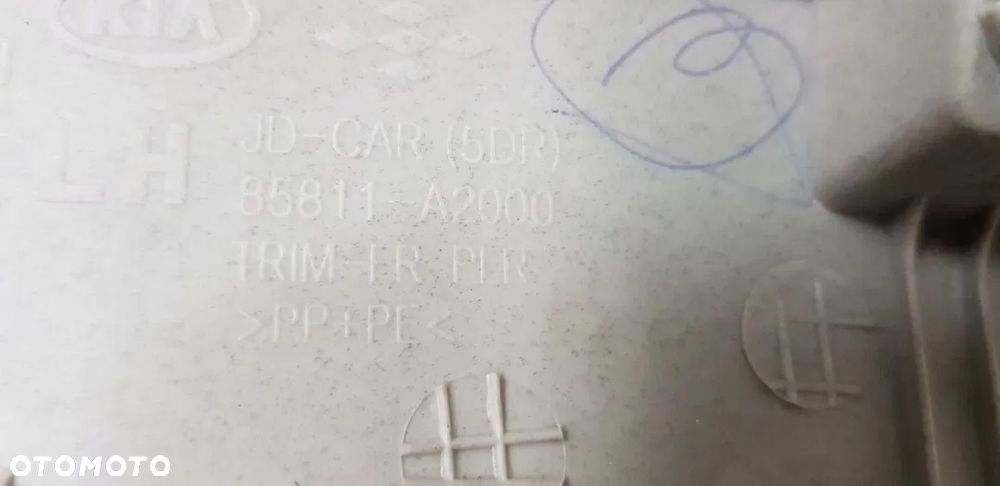 OSŁONA POSZYCIE SŁUPKA B PRZEDNIEGO KIA CEED II - 4