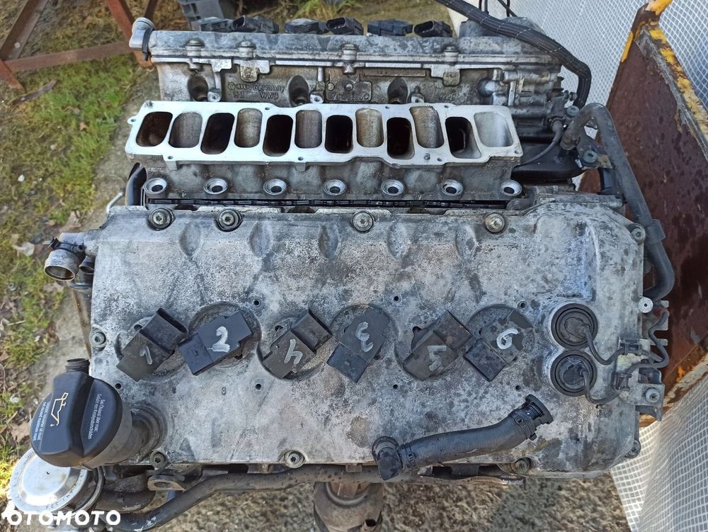 AUDI A8 D3 W12 6.0 BENZYNA SILNIK BHT SŁUPEK GŁOWICA MISKA KOLEKTOR CZĘŚCI - 12