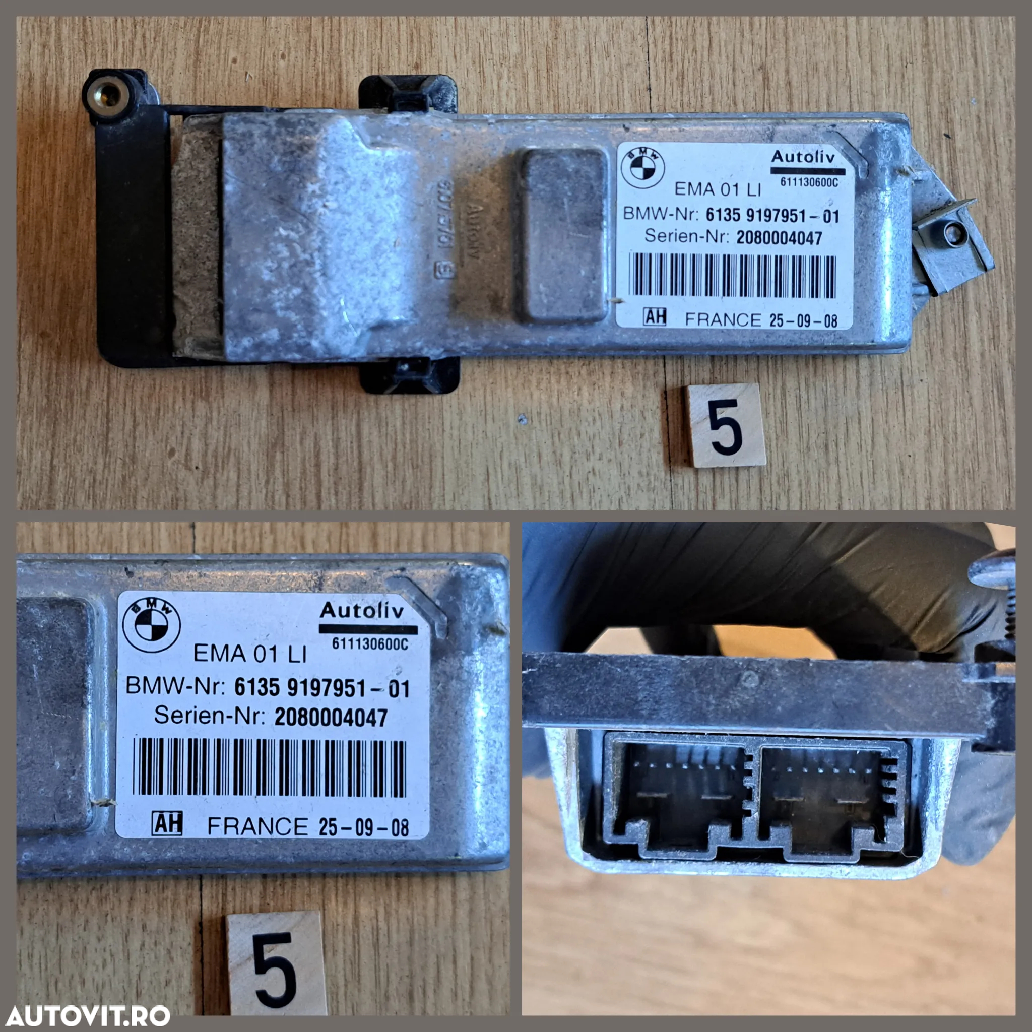 Calculator modul ECU FRM III modul camera marsarier modul camera 360 modul antena modul centura sth modul kafas modul pdc bmw f07 f26 f25 f30 f04 f10 f03 lci f02 lci g30 f98 - 6