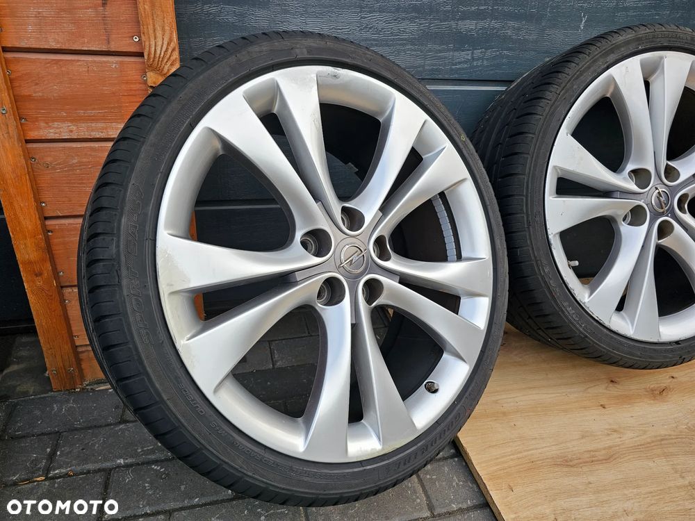 FELGI ALUMINIOWE KOŁA OPONY LETNIE WZÓR OPC 2021R OPEL INSIGNIA A R20 8,5J 5x120 ET45 245/35/20 - 18