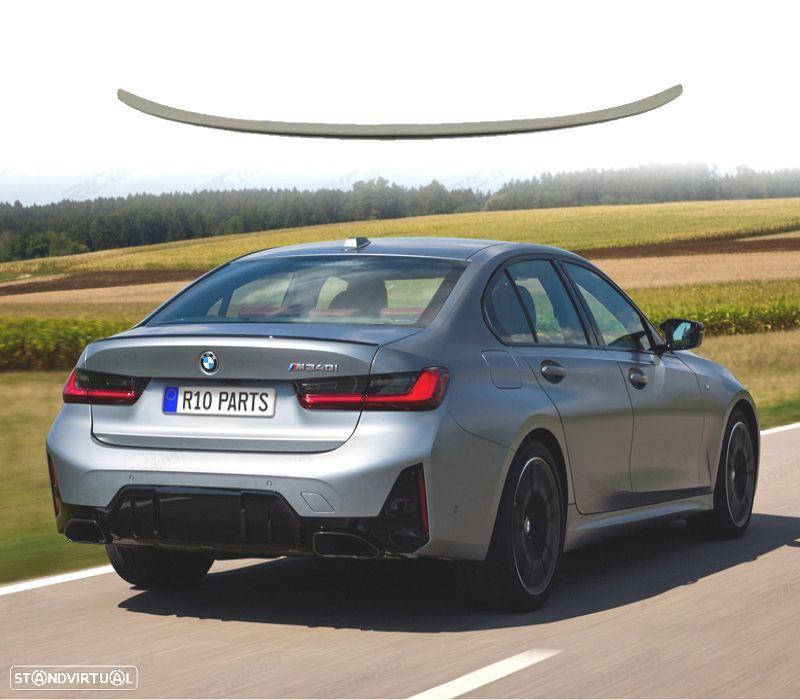 PESTAÑA SPOILER TRASEIRO BMW G20 18- SEDAN LOOK M - 1