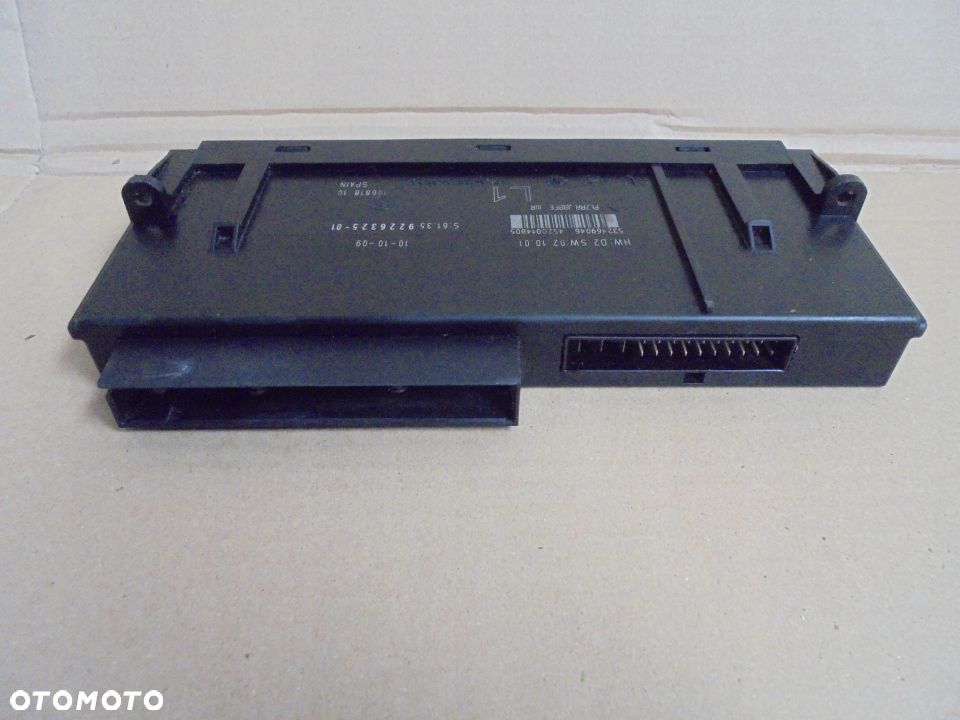 Sterownik moduł komfortu BMW E92 9226325 - 2