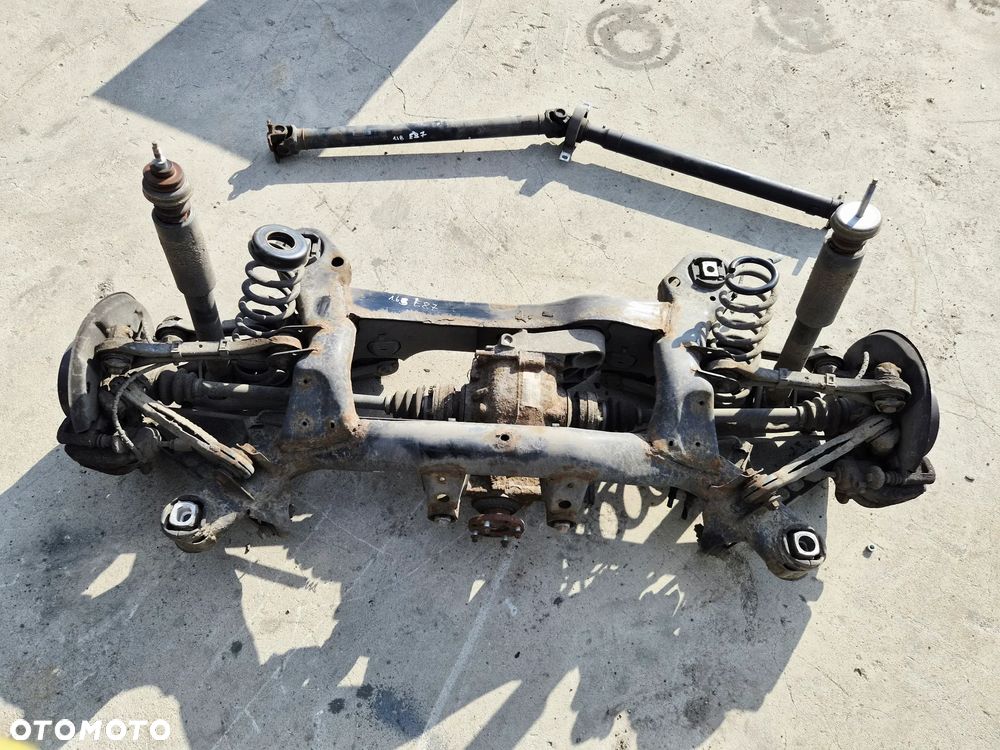 Sanki Zawieszenie Komplet Bez Mostu Tył Tylne BMW 1 E81 E87 - 1