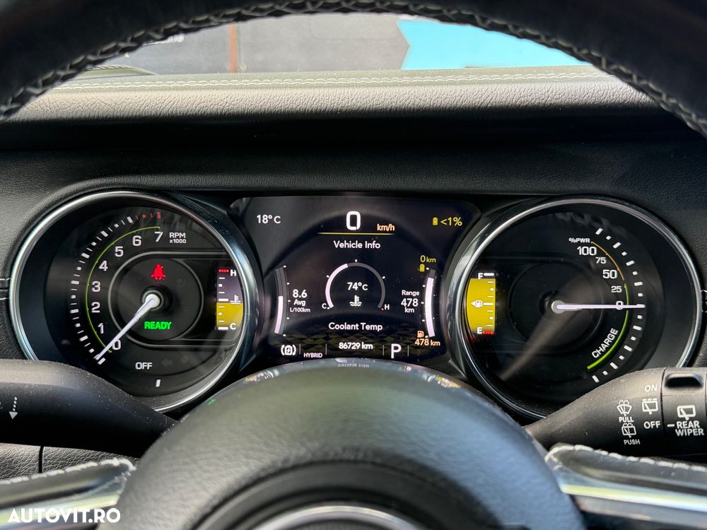 Jeep Wrangler 2.0 4xe AT8 PHEV Sahara - 21