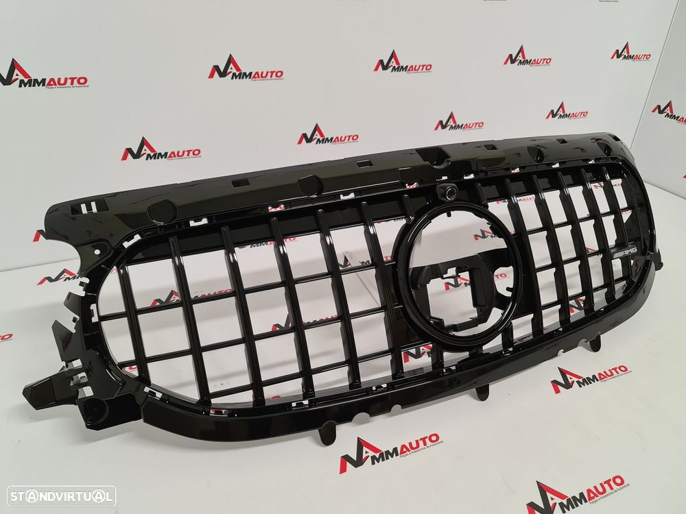 Grelha Frontal Mercedes GLA H247 GTR Panamericana Preta (Versão Padrão) - 2