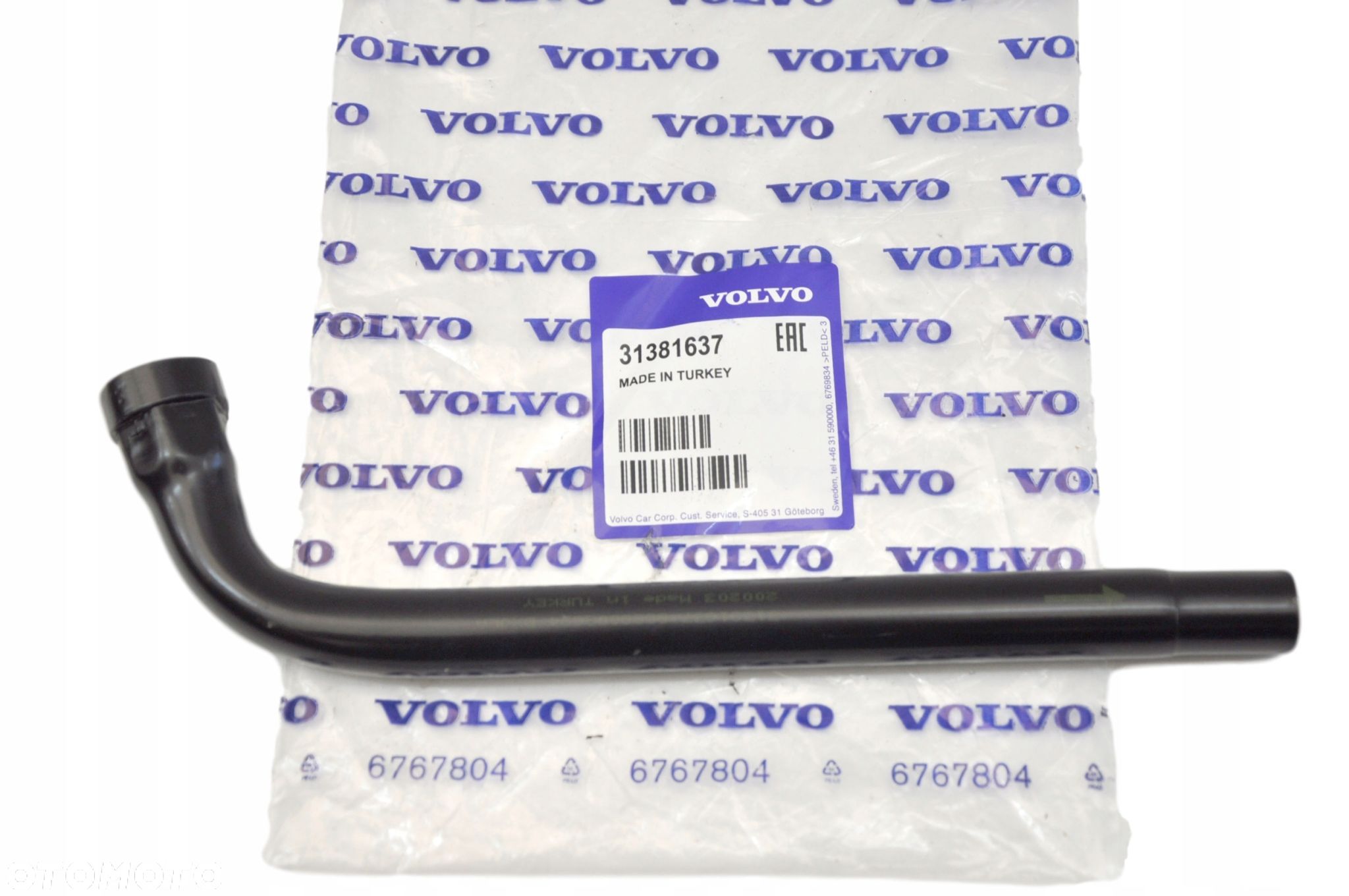 VOLVO S90 V90 XC90 II oryginal klucz do kol OE 31381637 - 1