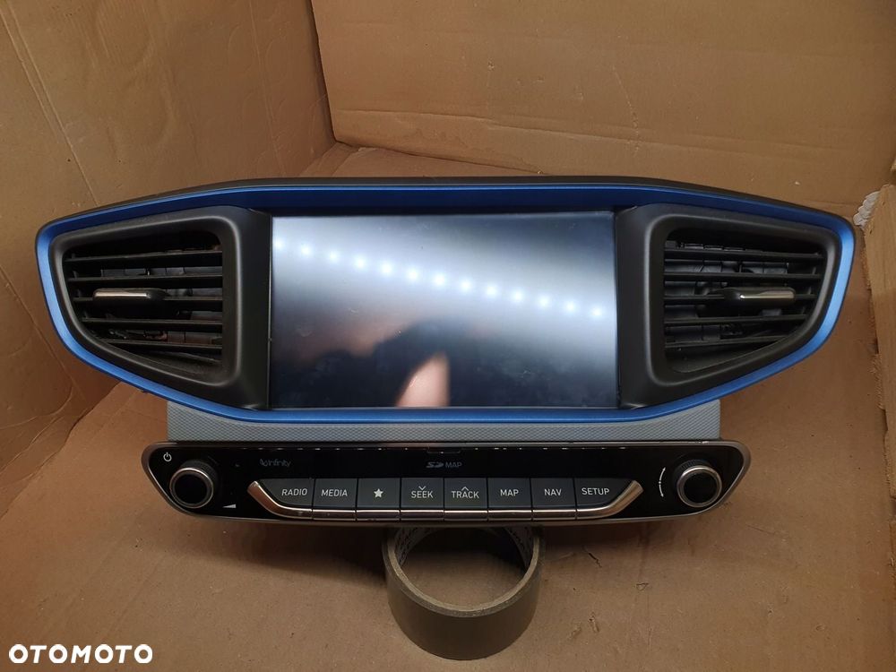 RADIO NAVI NAWIGACJA WYSWIETLACZ MONITOR EKRAN HYUNDAI IONIQ 96550-G2450