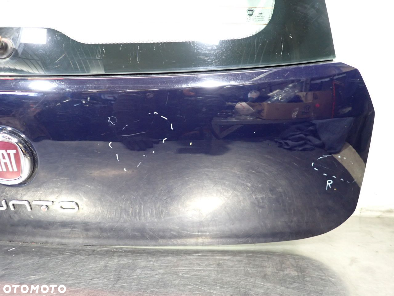 KLAPA TYŁ BAGAŻNIKA FIAT PUNTO 2012 - 8