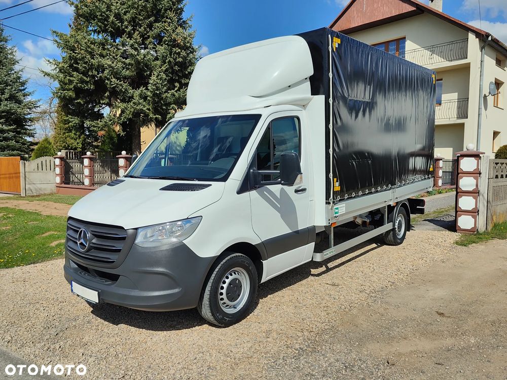 Mercedes-Benz Sprinter 319 CDI 190KM** Skrzynka-Plandeka** PAKA 8-EuroPalet dł.425m** POLSKI SALON** DMC do 3.5T kat.B* - 1