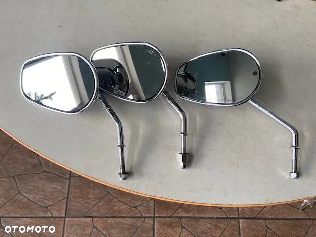 LUSTERKA LUSTERKO HARLEY Touring Softail Lewe, Sortster - 2