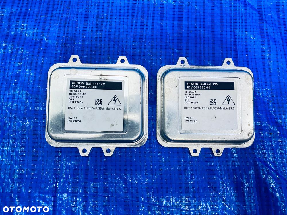 PRZETWORNICA MODUŁ STEROWNIK XENON KSENON BI-XENON LEWA PRAWA OPEL INSIGNIA A 2008- ; 5DV009720-00  5DV 009 720-00 - 1