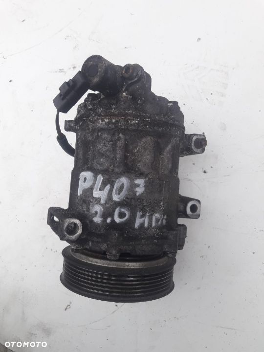 SPRĘŻARKA KLIMATYZACJI PEUGEOT 407 508 607 2.0 HDI 9656574080 - 1