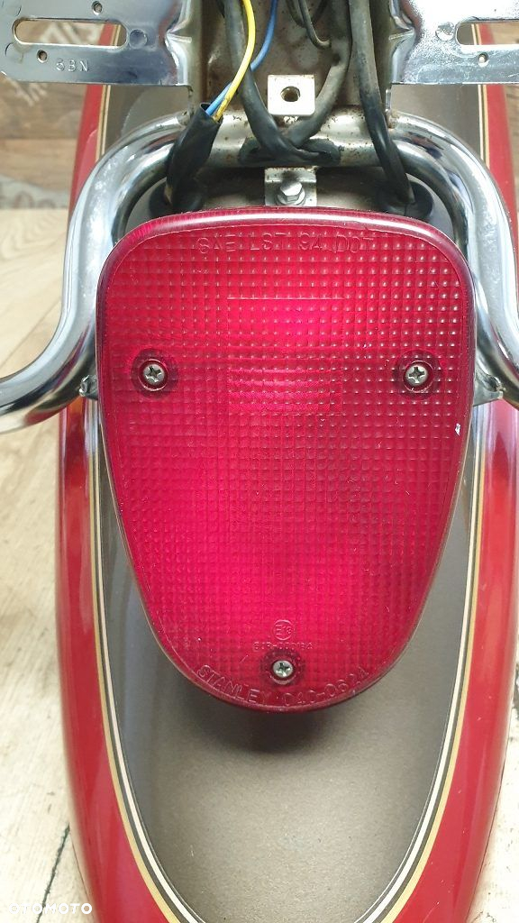 Błotnik tył lampa listwa chrom kierunkowskazy Yamaha XVS650 Drag Star Classic - 12
