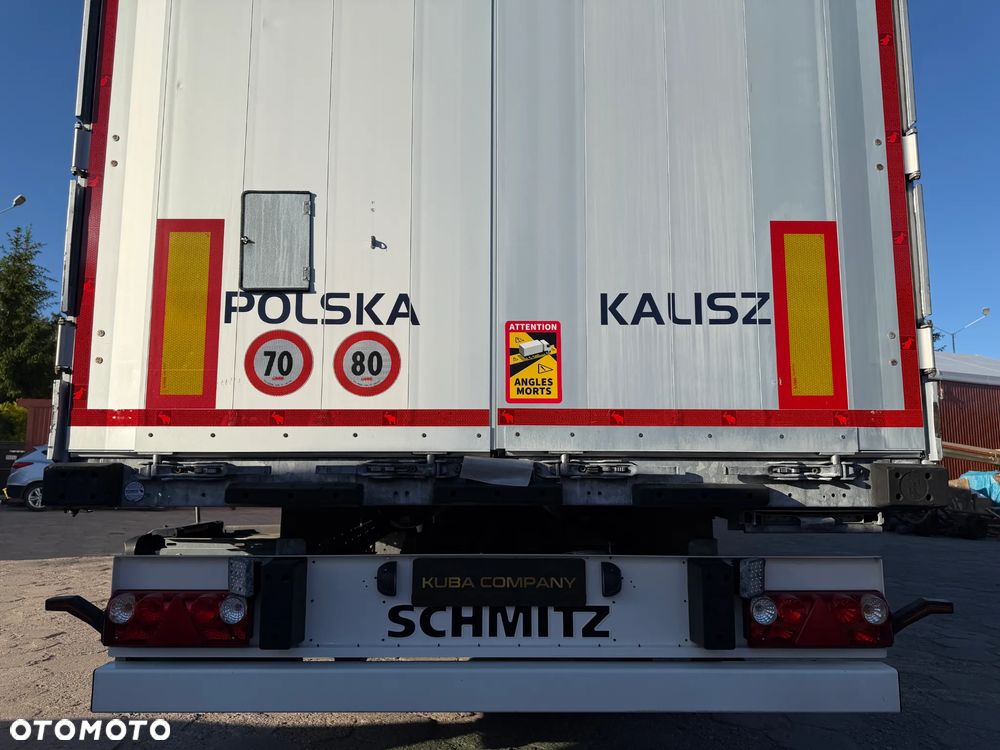 Schmitz Cargobull FIRANKA STANDARD / OPONY JAK NOWE / OŚ PODNOSZONA / KOSZ PALETOWY / PIĘKNY STAN / DESKI ALUMINIOWE / DWA KOŁA ZAPASOWE / DO WYBORU 20 SZTUK !! - 18