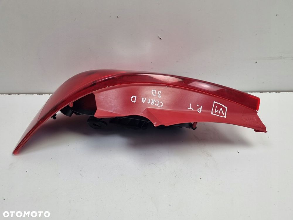 LAMPA PRAWA OPEL CORSA D 3D HTB 06-14r TYLNIA TYLNA prawy tył 13211841 - 6