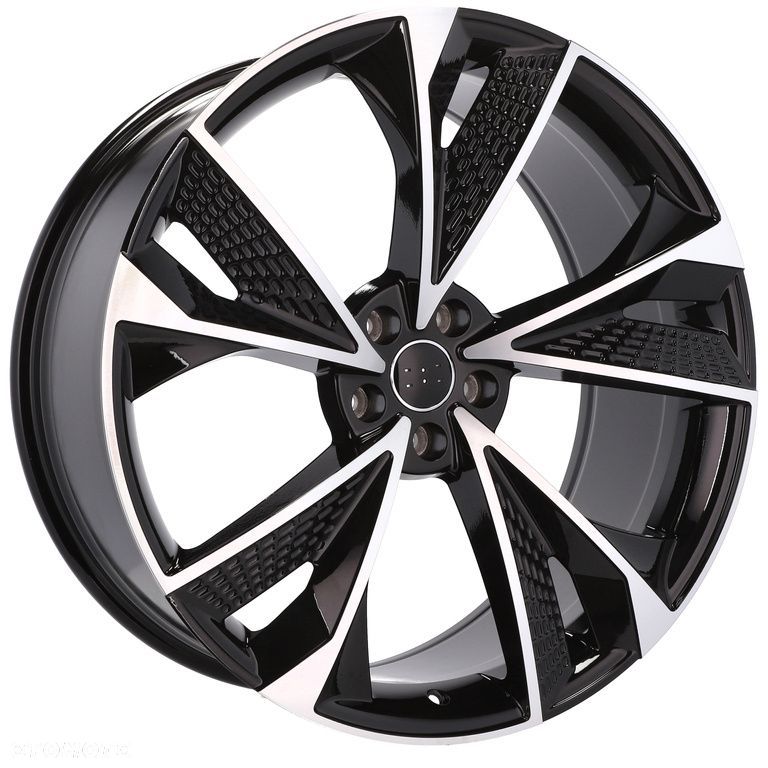 4x Felgi 17 m.in. do AUDI A3 8P 8Y 8V A4 B6 B7 A6 C5 C6 C7 A8 D2 Q2 GA Q3 Q5 8R S4 - B1566 (FBX008) - 3