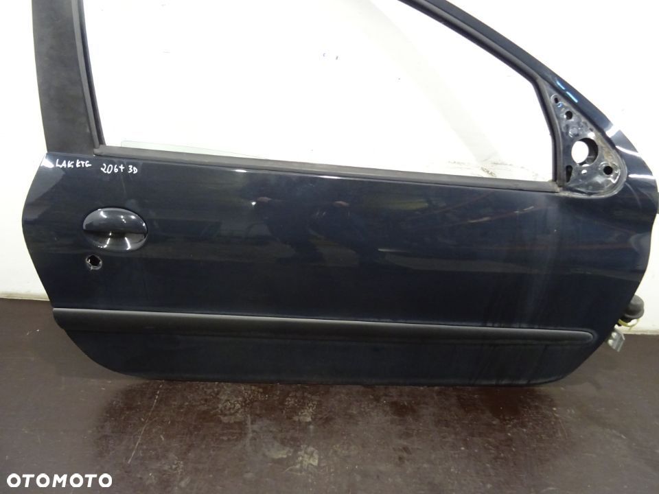 PEUGEOT 206+ PLUS 09-12 1.4 HDI DRZWI PRAWE PRZEDNIE PRZÓD KTG - 2