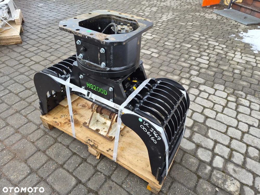 Chwytak chydrauliczny obrotowy sortujący wyburzeniowy kleszcze Haner 142kg, NOWE!!! - 3