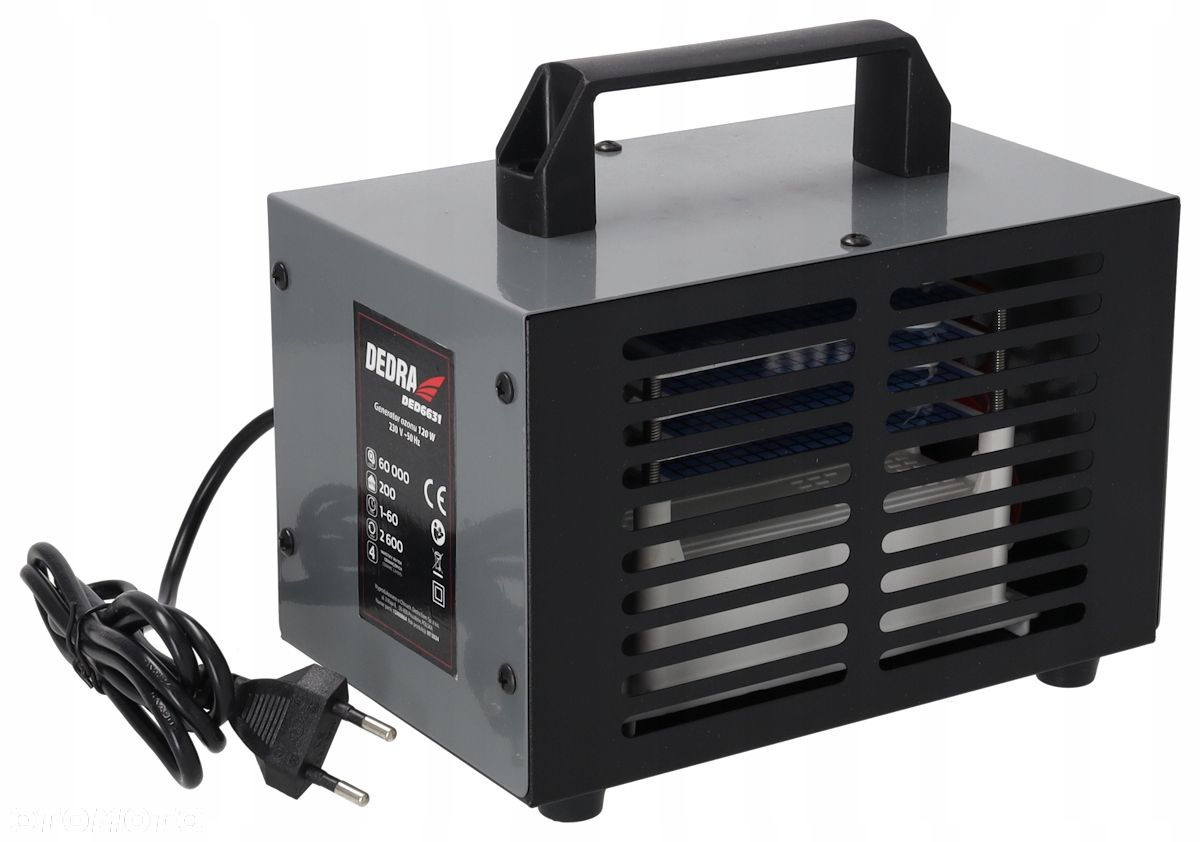 GENERATOR OZONU DEDRA DED6631 DO SAMOCHODÓW MIESZKAŃ BIURA PIWNICY - 3