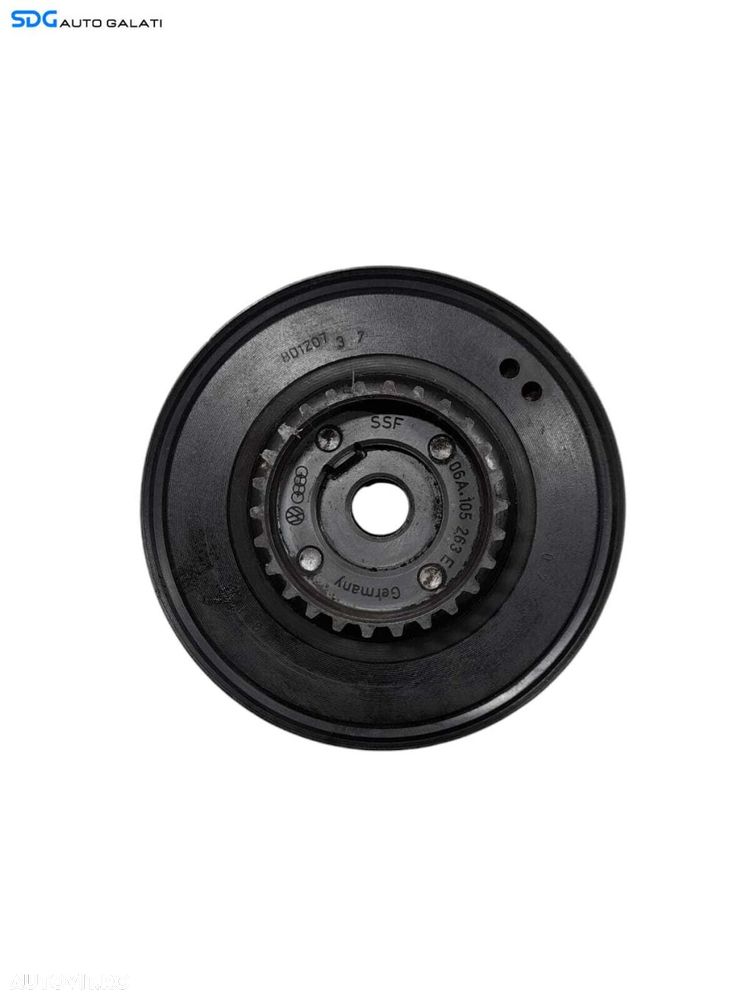 Fulie Vibrochen Seat Cordoba 1.8 T 1996 - 2002 Cod 06A105243E 06A105263E [N0938] - 3