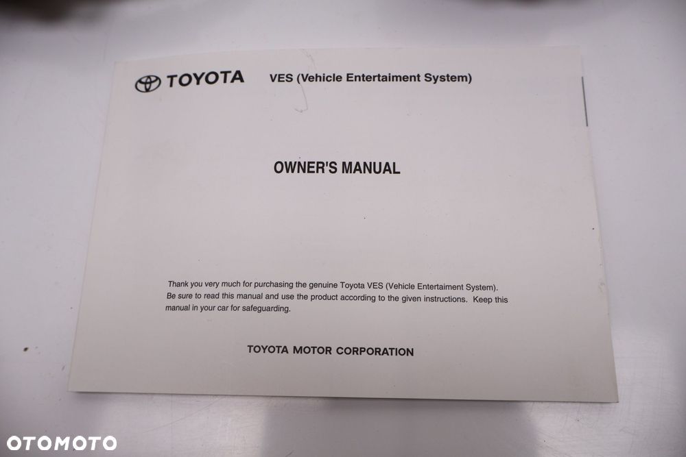 TOYOTA VERSO MONITOR PODSUFITKOWY DVD 08540-00804 - 9