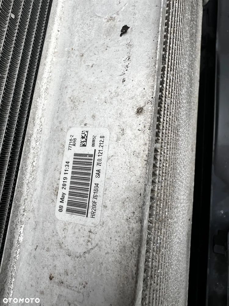 VW TRANSPORTER T6 T6.1 150 PS 2.0 TDI PAS PRZEDNI  KOMPLETNE CHŁODNICE 19R - 10