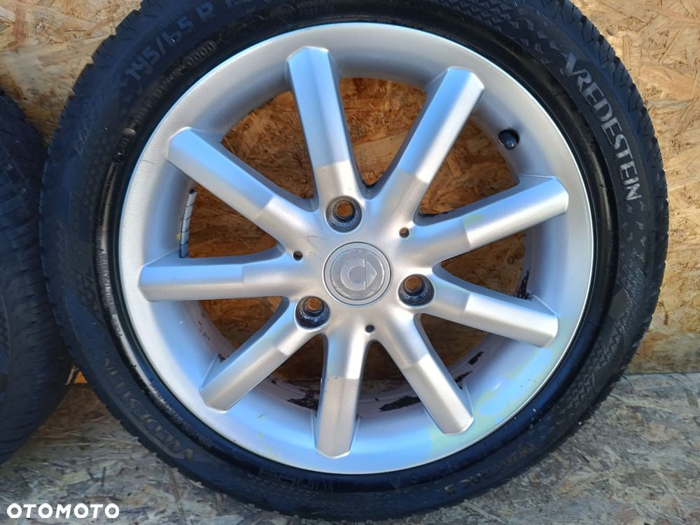 SMART FELGI ALUM CONTINENTALT SMART PIRELLI 225/40R16  5,5Jx15H2 ET1 6- 8mm 4SZT - 8