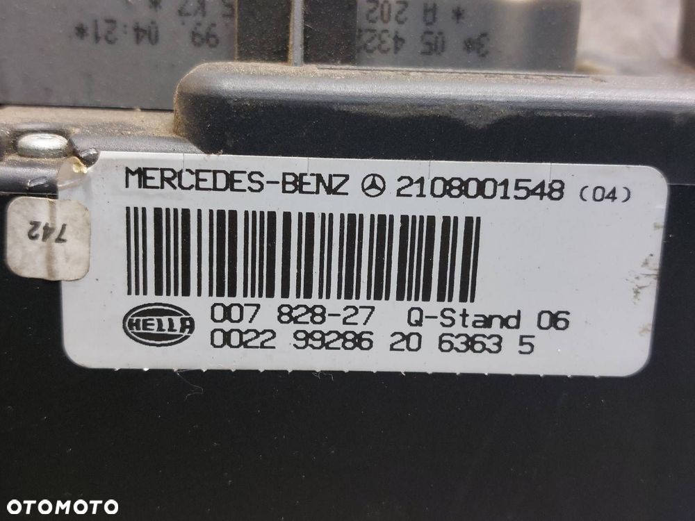 POMPKA ZAMKA CENTRALNEGO MERCEDES-BENZ W202 C KLASA 2108001548 - 2