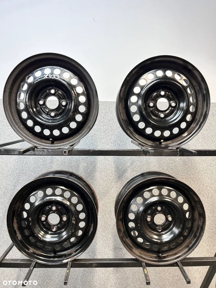 4 FELGI STAL. HONDA JAZZ 2002r.-2014r. ,  INSIGHT 09r.-2014r.  5,5J ET45 - 1