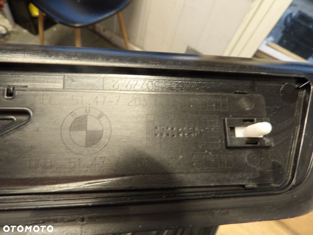 BMW - F11 - LISTWY PROGOWE - NAKŁADKI - KOMPLET 3 SZT - 7203607 7203608  7203609 - 4