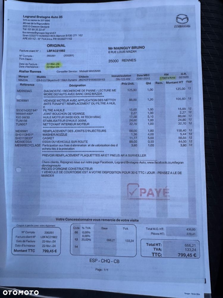 Mazda CX-5 SKYACTIV-D 150 Drive AWD Exclusive-Line - 35