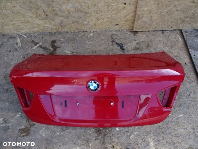 KLAPA TYŁ TYLNA BMW E90 04-08 KARMESINROT A61 - 1
