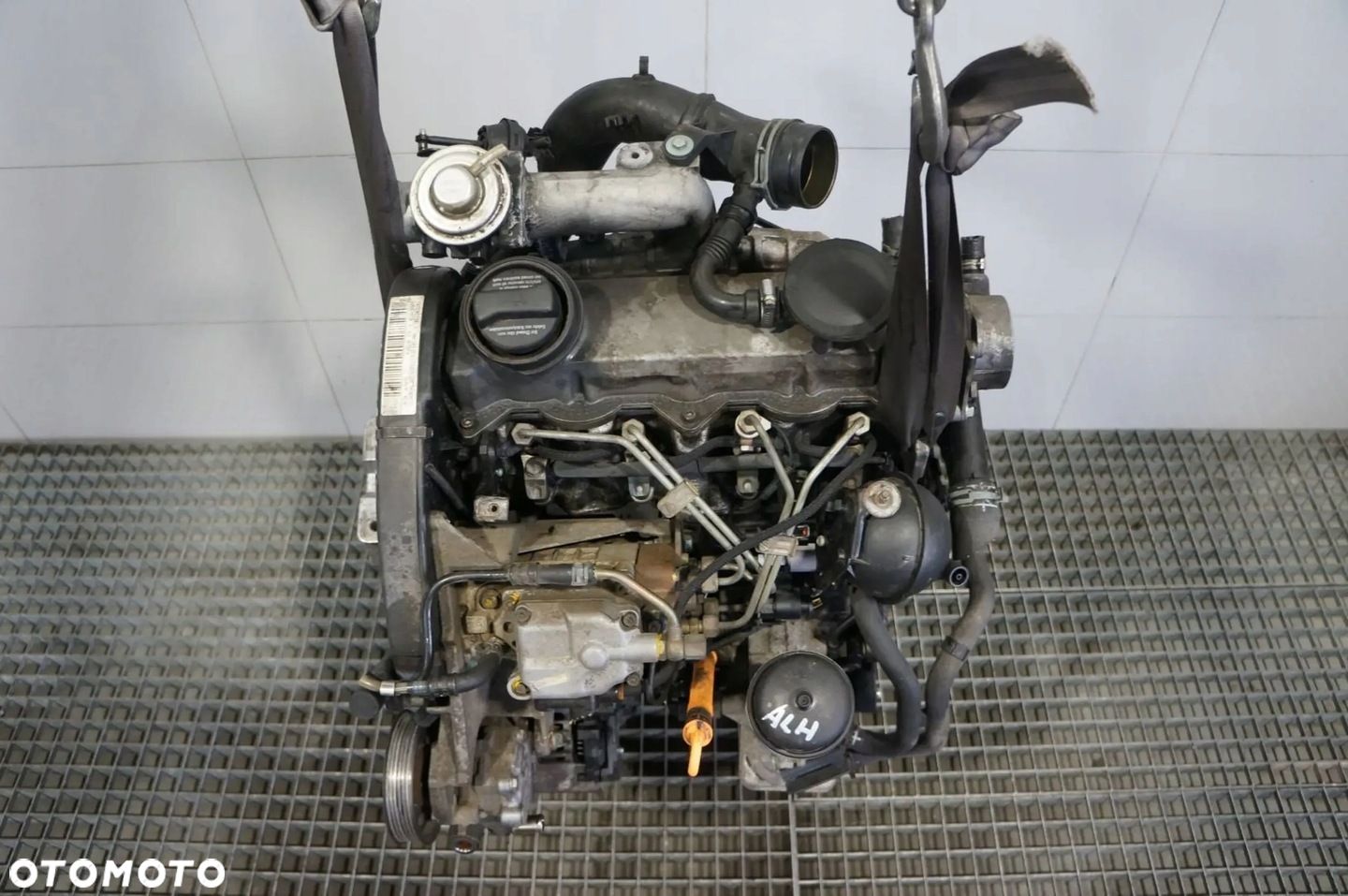 SILNIK KOMPLETNY TURBO WTRYSKI POMPA - SEAT LEON I 1.9 TDI ALH 66 kW - 1