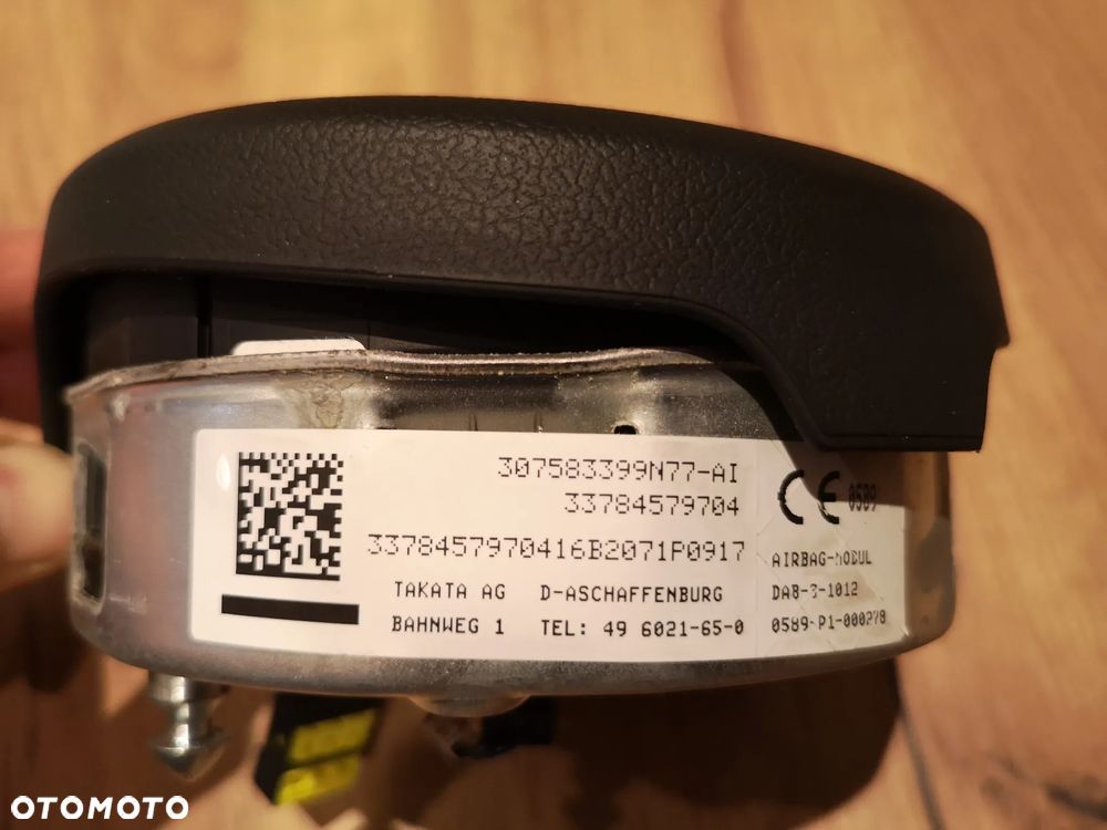 AIRBAG PODUSZKA KIEROWCY SPORT M PAKIET KIEROWCY BMW F10 F20 F30 - 7