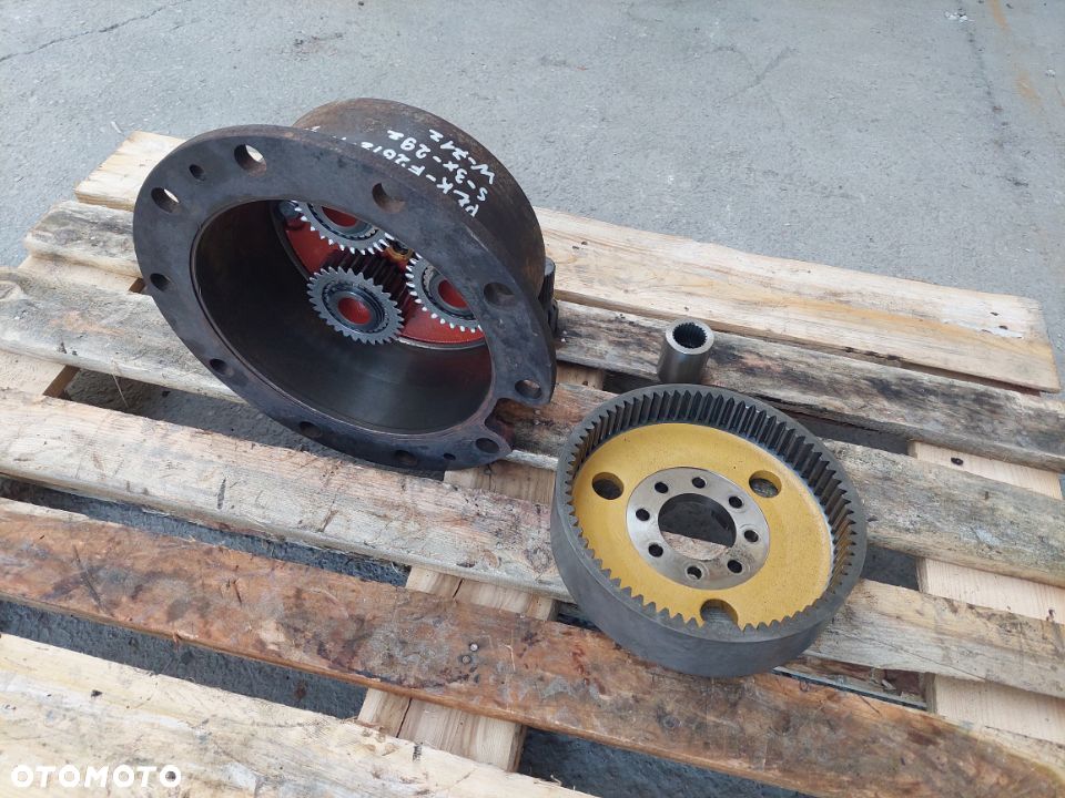 ZWOLNICA PIASTA SZTYWNA KOPARKA O&K MH4 MH 4 PLUS LEWA [W-71, S-3×29, P-13Z / 26F, SZ-10][NAP 2051] - 11