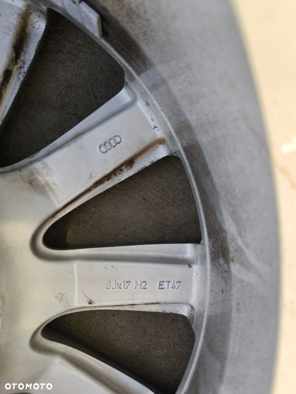 FELGA FELGI VW AUDI A3 A4 A6 ITP 8.0J R17 ET47 8K0601025C R*21* KOMPLET ! - 11