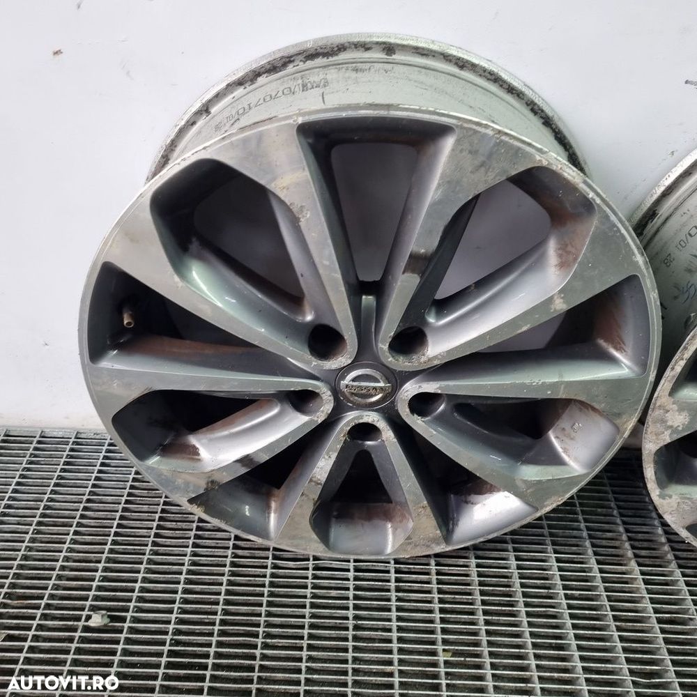 Jante aliaj Nissan Qashqai Facelift 2010 - 2013 (1484) R18 ET40 5X114.3 - 5