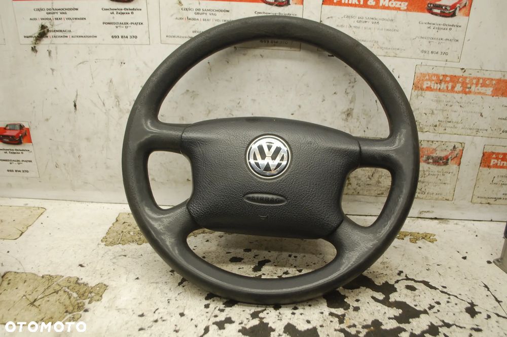 KIEROWNICA + PODUSZKA AIR BAG 3B0419091AE 3B0880201AM VW PASSAT B5 LIFT GOLF IV BORA - 1