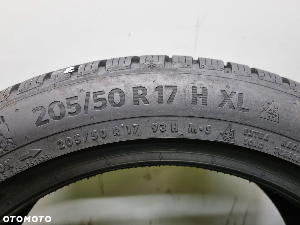 2x 205/50R17 Continental WinterContact Ts 870P 9mm 2021/2023 zimowe - 6