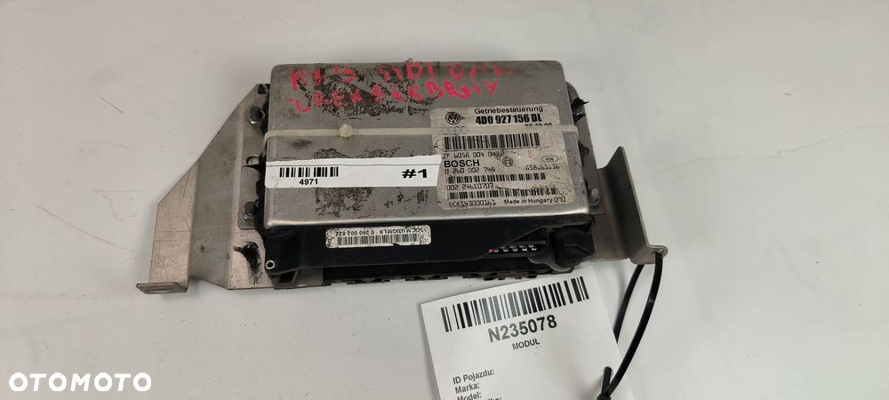 MODUŁ AUDI A8 D2 4D0927156DL - 1